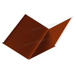 Планка ендовы нижняя 298х298х2000 (AGNETA-20-CopperCopper-0.5)